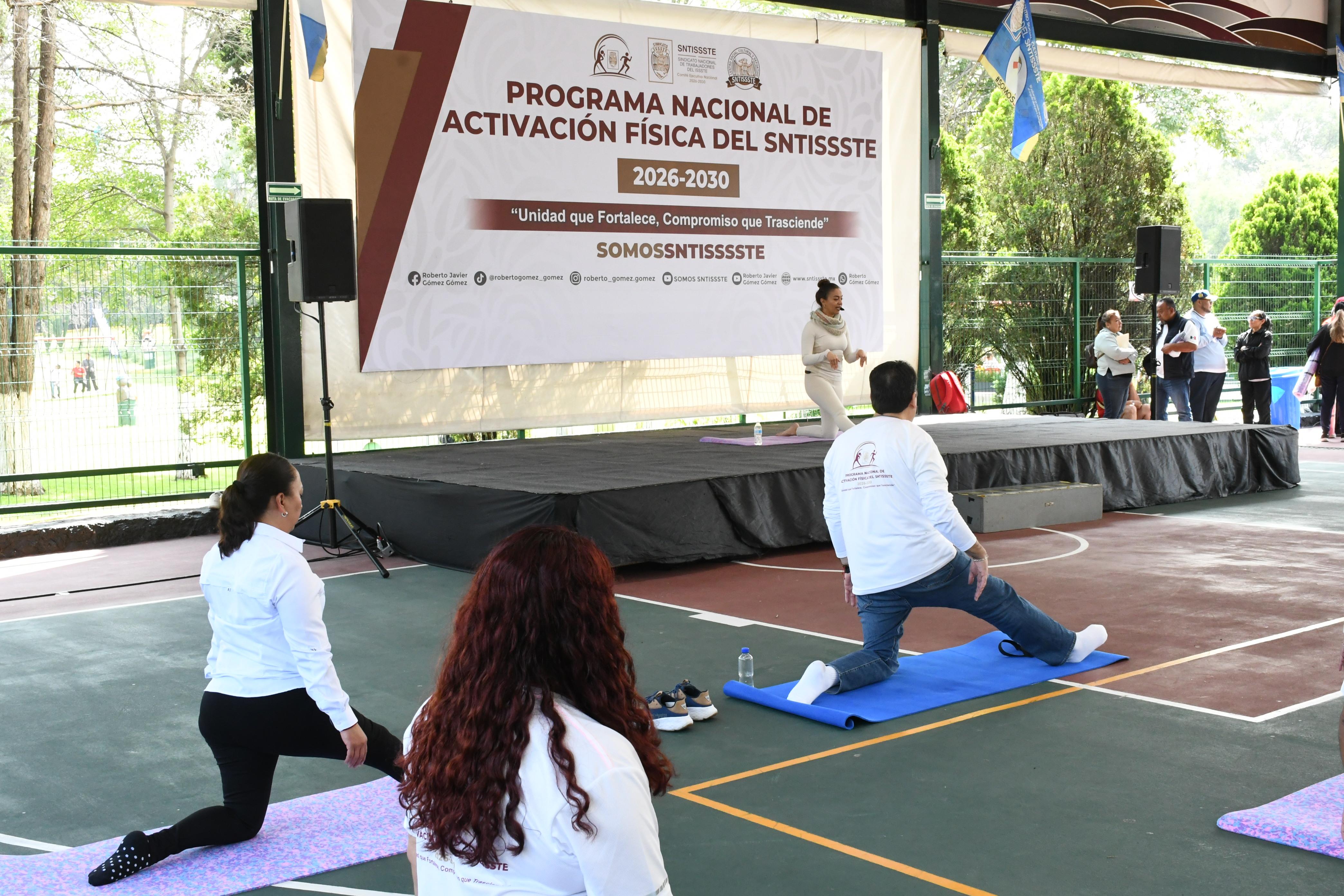 2ª Jornada Nacional de Activación Física del SNTISSSTE